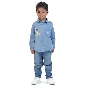 New 12m Boy's Bluey  Shirt/Jacket/Shacket